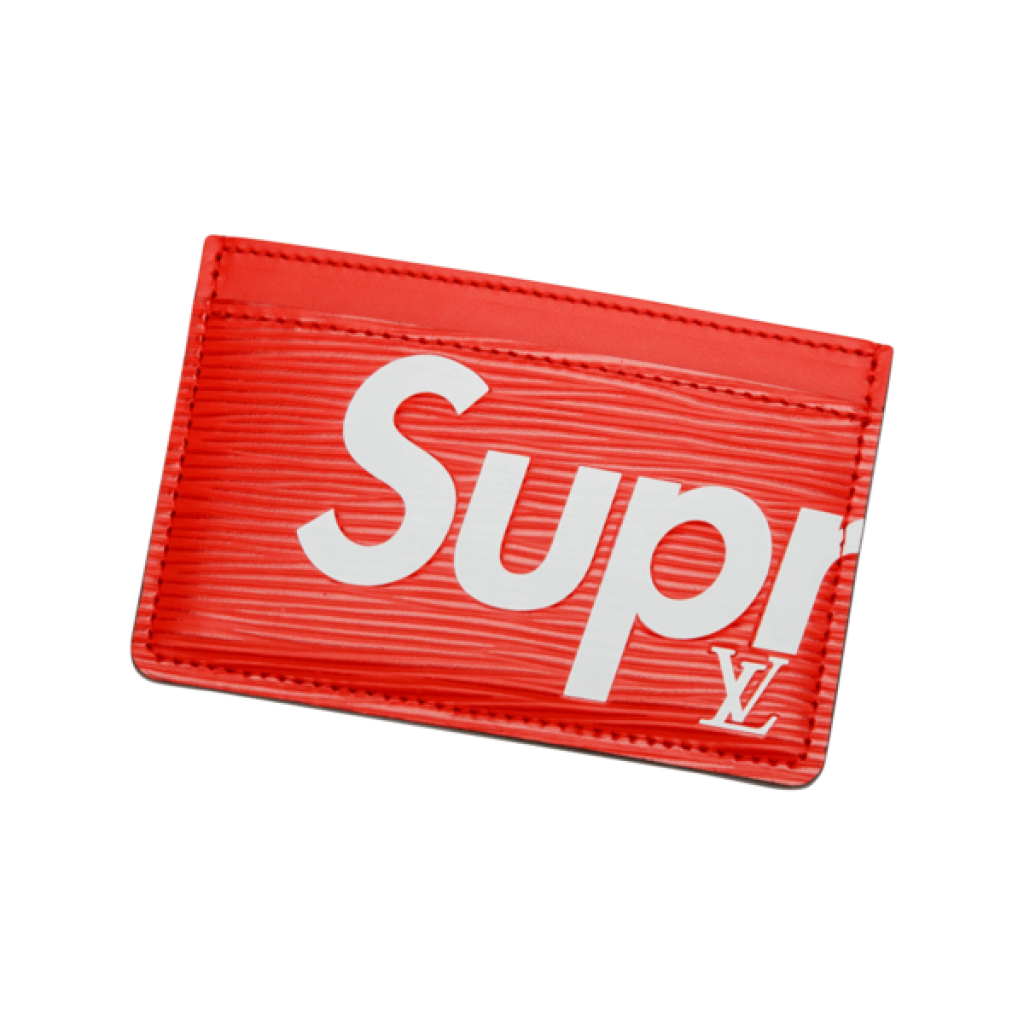 Supreme x louis vuitton card holder sale